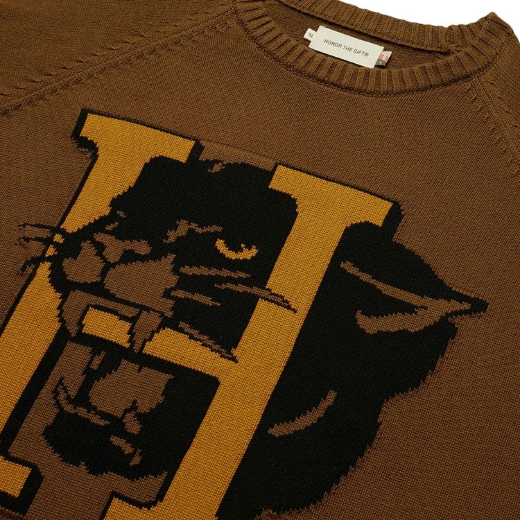 Honor The Gift Mascot Sweater Olive