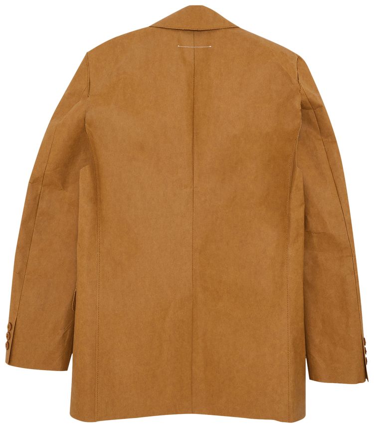MM6 Maison Margiela Paper Jacket Brown