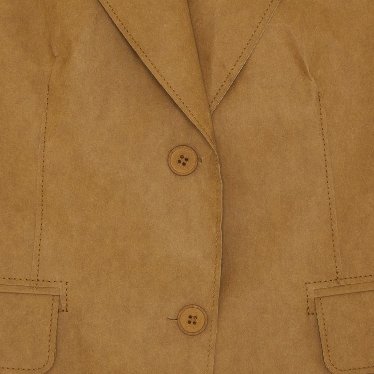 MM6 Maison Margiela Paper Jacket Brown