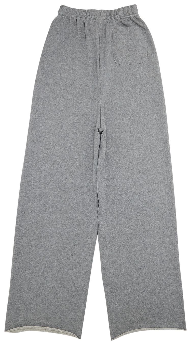 Vetements Wide Sweatpants Grey Melange