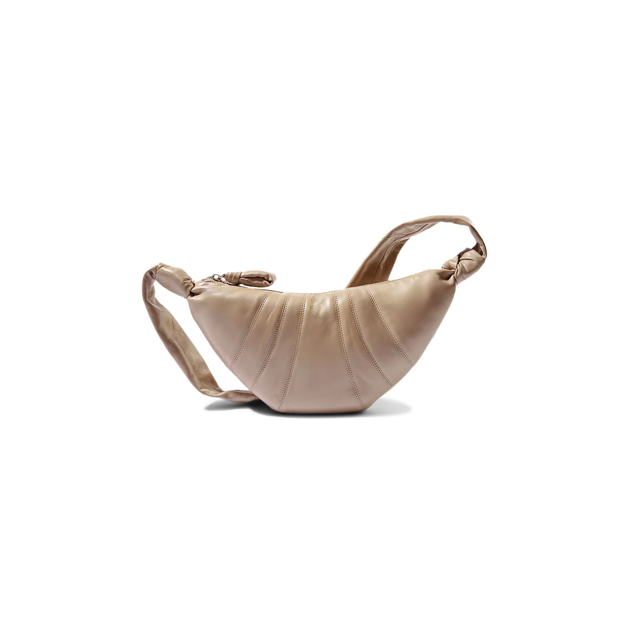 Buy Lemaire Soft Nappa Leather Small Croissant Bag 'Sand