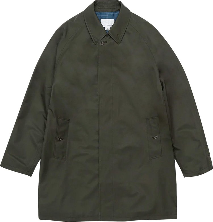 Buy nanamica 2L GORE-TEX Soutien Collar Coat 'Khaki' - SUBS215U KHAK | GOAT