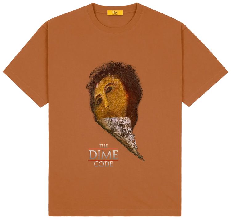 Dime Code T Shirt Ochre