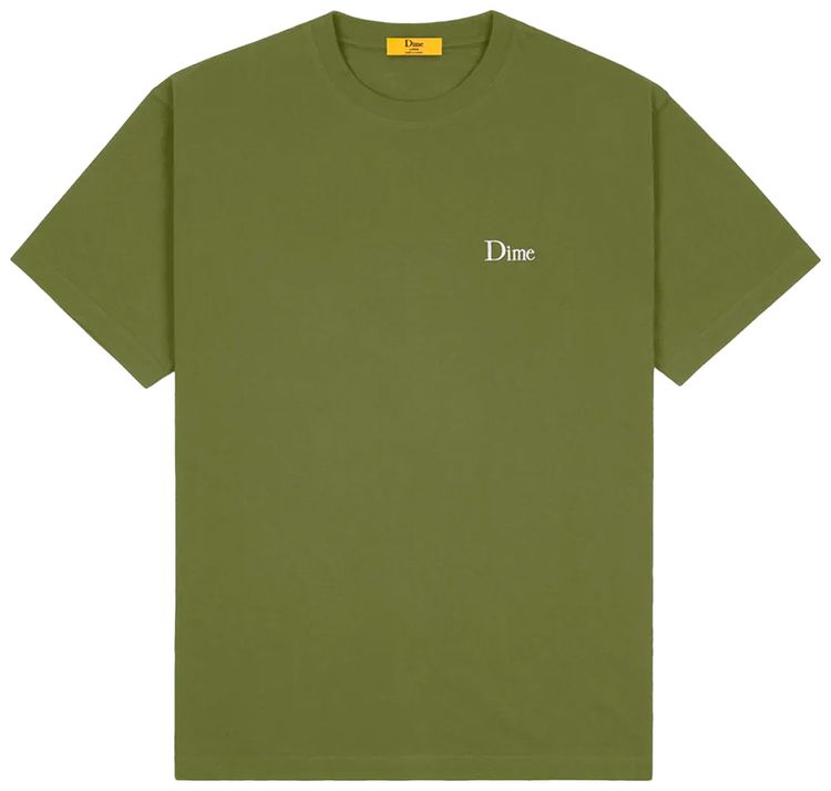 Dime Small Logo T Shirt Cardamom