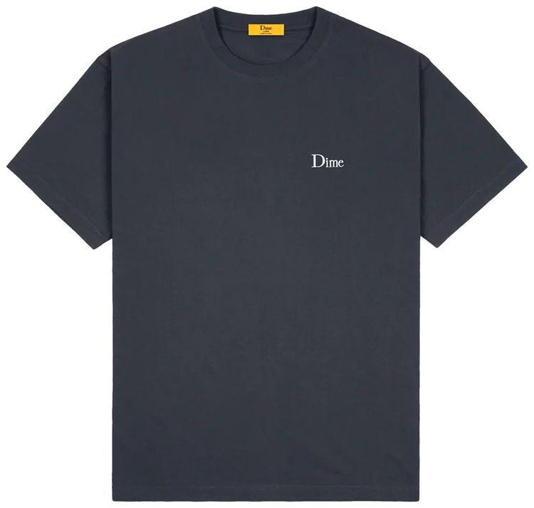 Dime Small Logo T Shirt Midnight