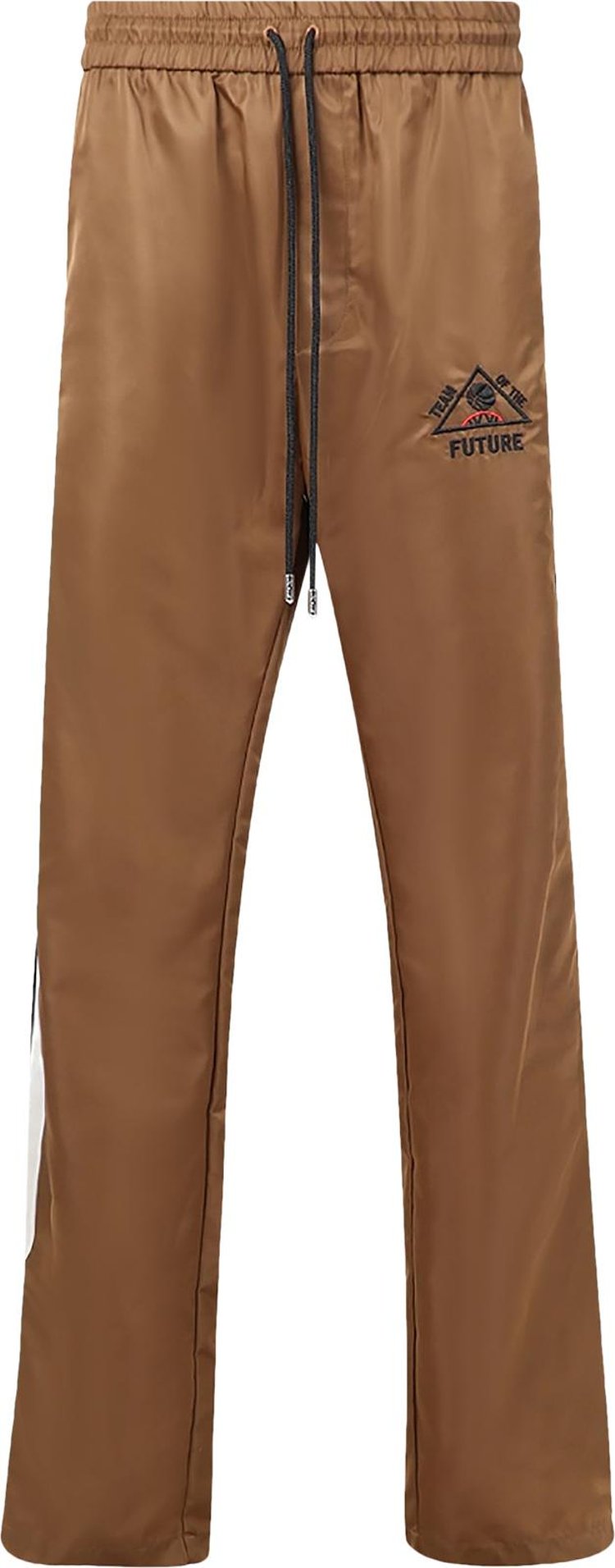 Just Don Team Of The Future Track Pants 'Brown'