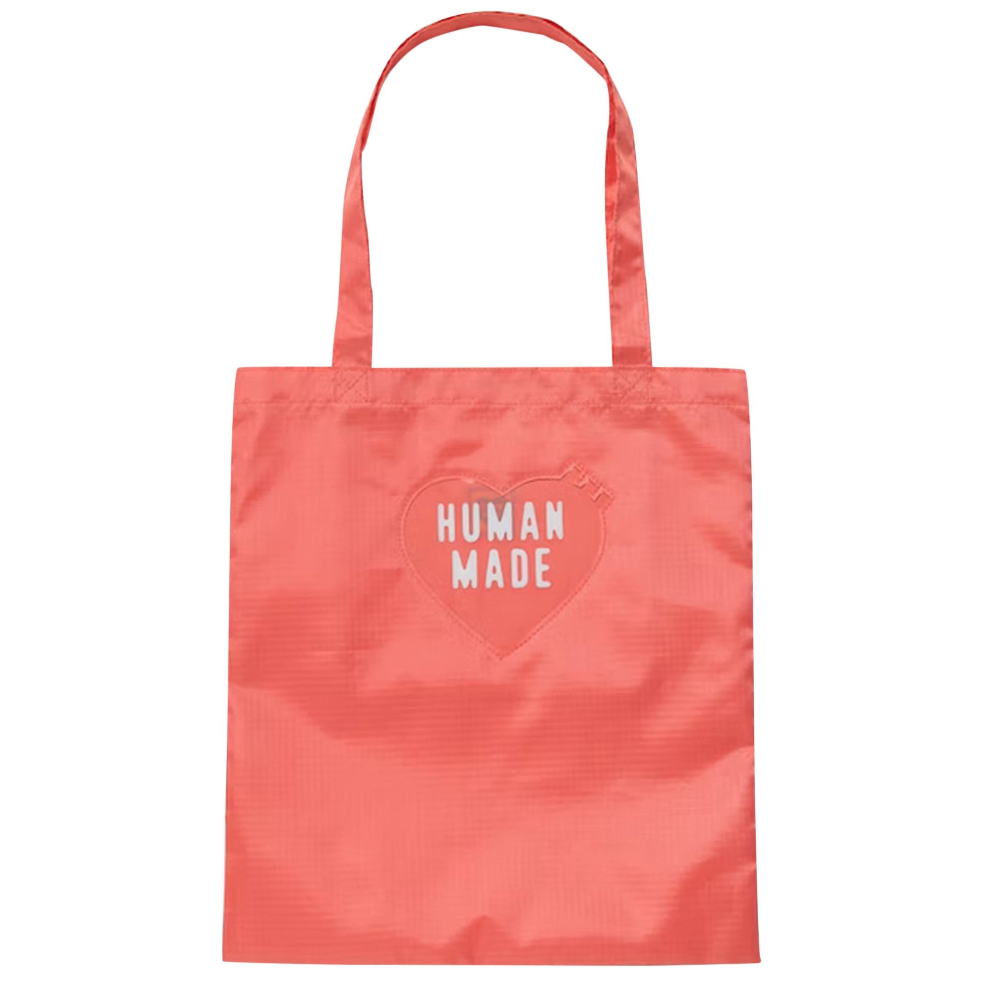 Buy Human Made Nylon Ripstop Heart Tote Bag 'Pink' - HM24GD041