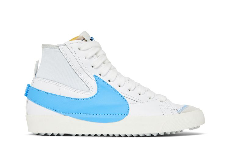 blazer mid 77 white and blue