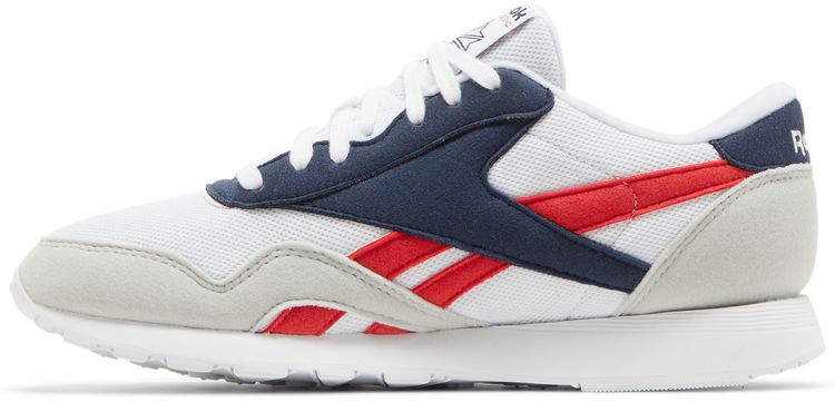 Reebok Classic Nylon White Vector Navy