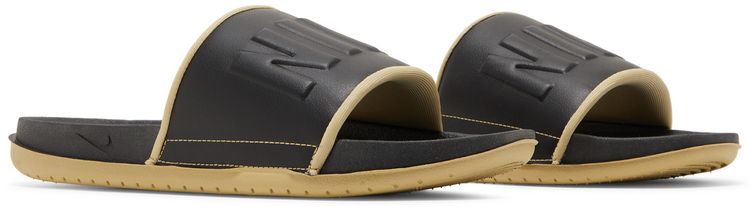 Nike Offcourt Slide Black Wheat Grass