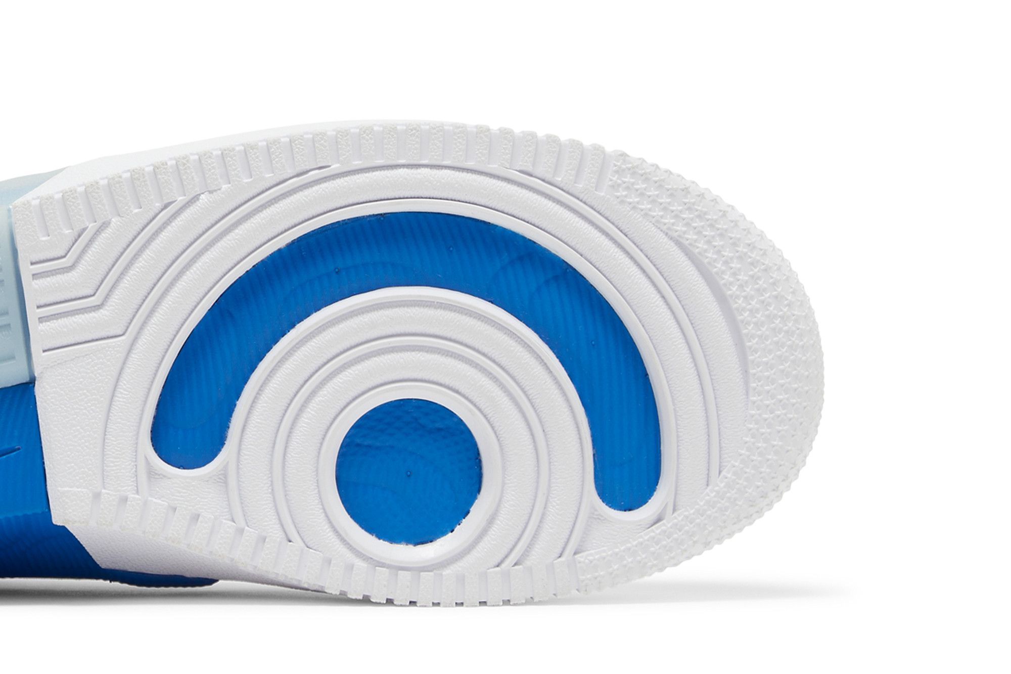 nike air force 1 react blue sole