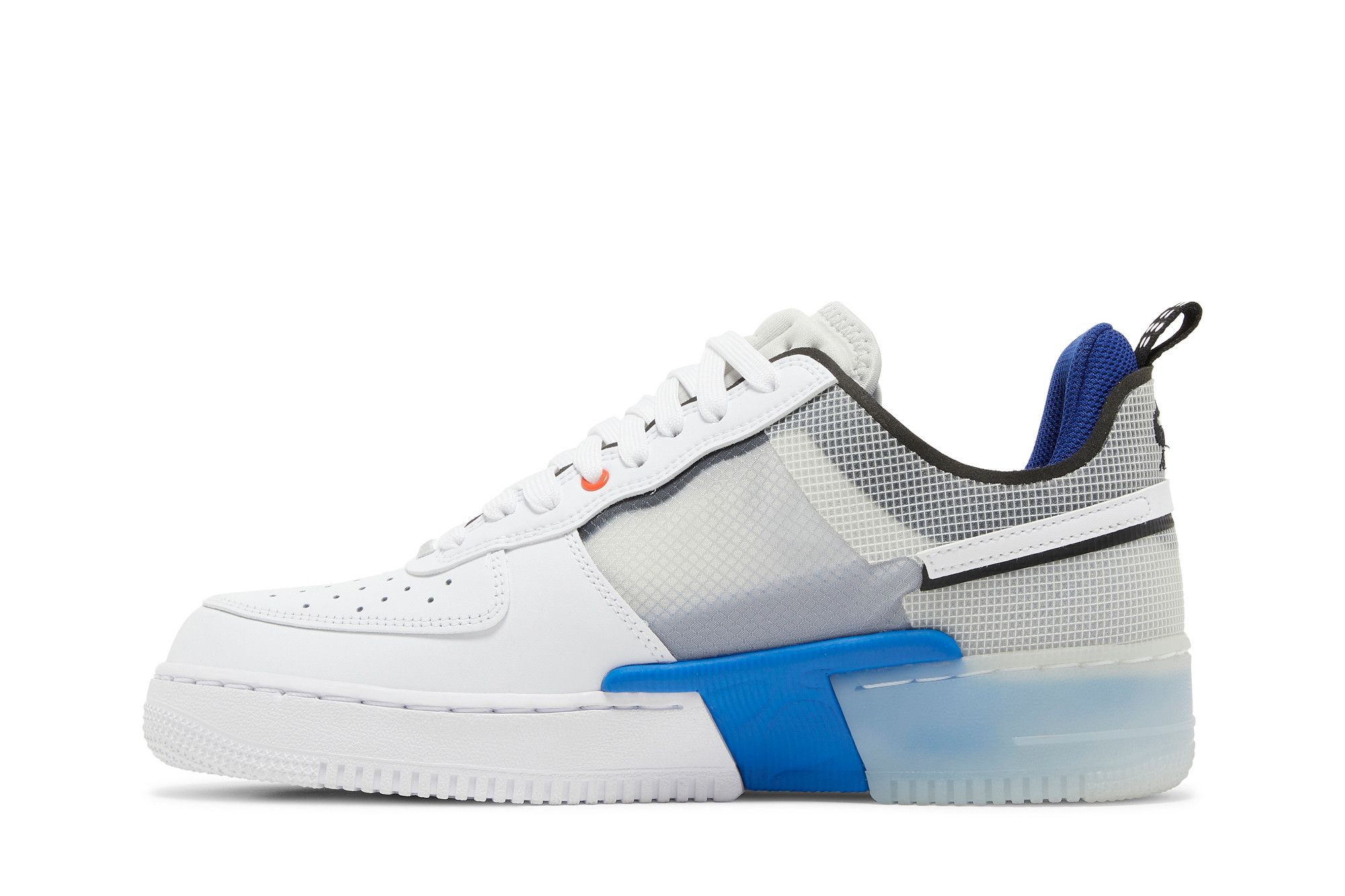 Nike air force 1 white and light blue hotsell