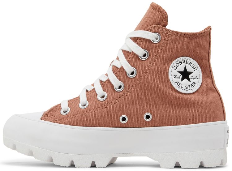 Converse Wmns Chuck Taylor All Star Lugged High Seasonal Color   Mineral Clay