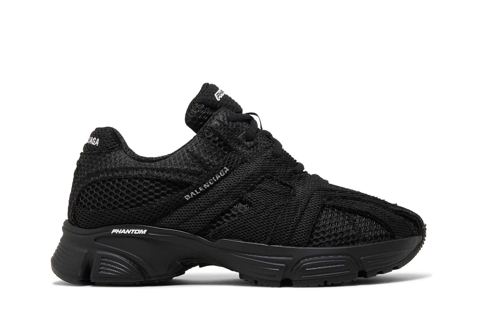 Size 11.0 Balenciaga Wmns Phantom Sneaker Black