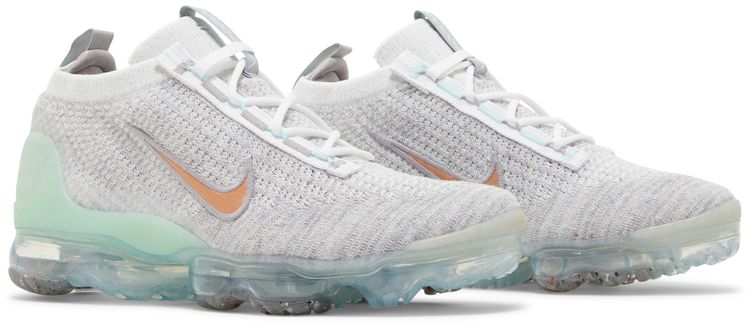 Nike Air VaporMax 2021 Flyknit GS Pure Platinum Mint Foam