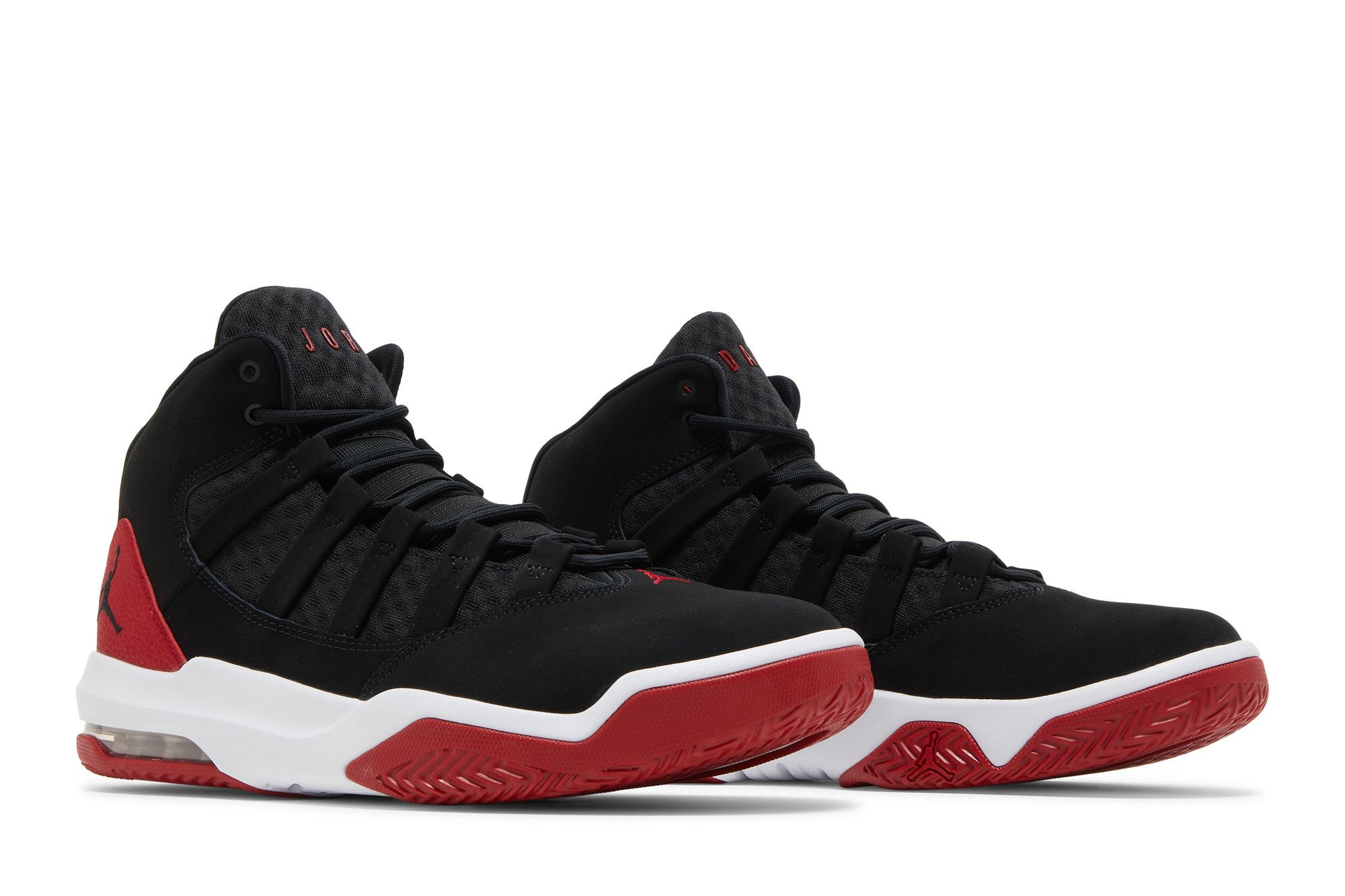 Jordan aura black and red discount