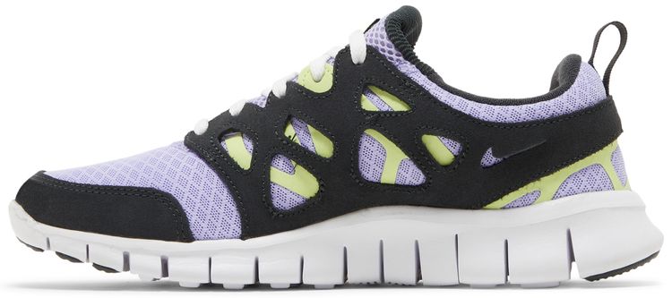 Nike Free Run 2 GS Purple Pulse Light Lemon Twist