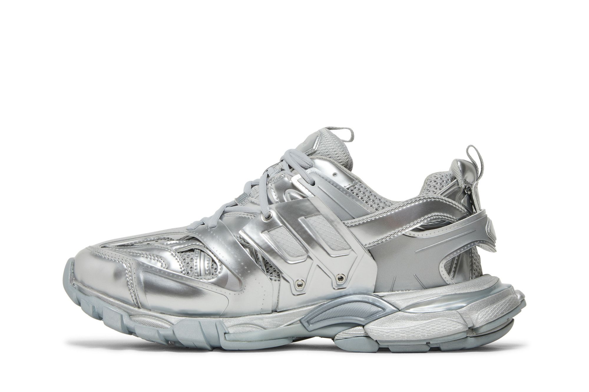 Balenciaga shoes silver on sale