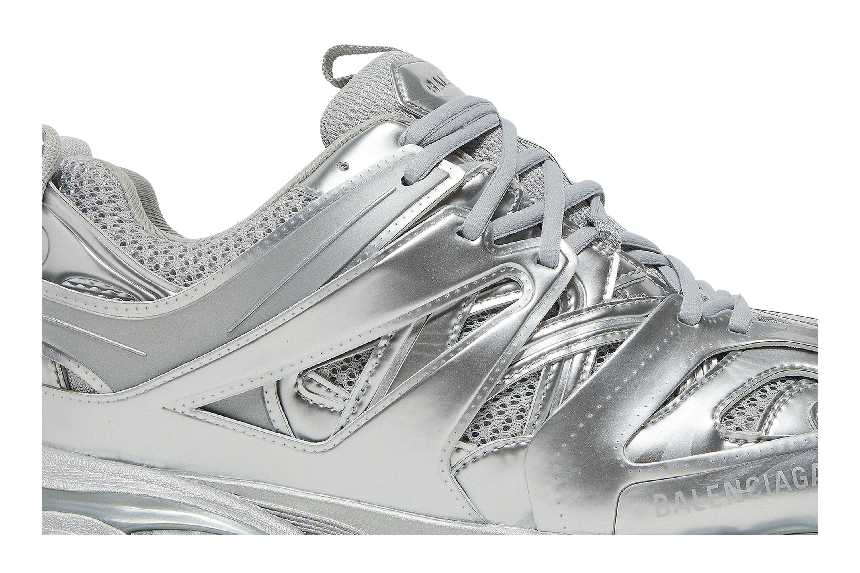 Balenciaga shoes silver deals