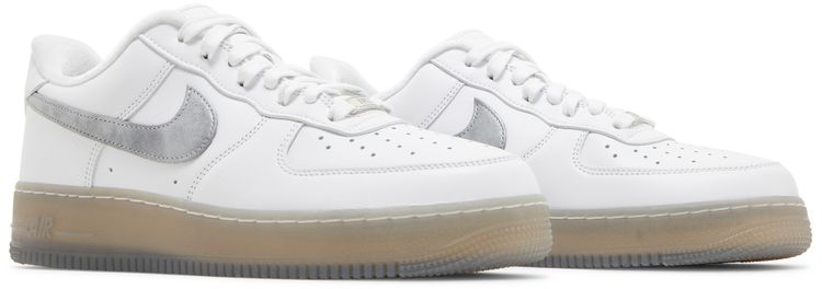 Nike Air Force 1 07 Premium White Metallic Silver