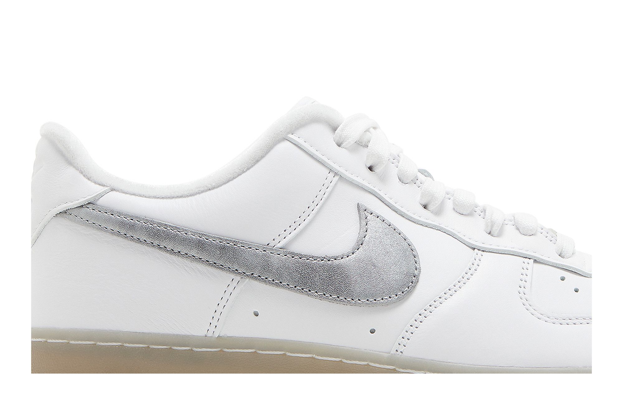 Buy Nike Air Force 1 '07 Premium 'White Metallic Silver' - DX3945