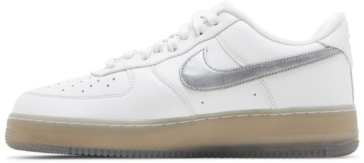Nike Air Force 1 07 Premium White Metallic Silver