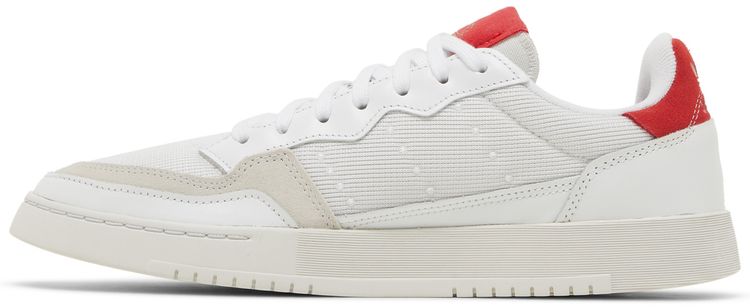 Adidas Supercourt White Scarlet