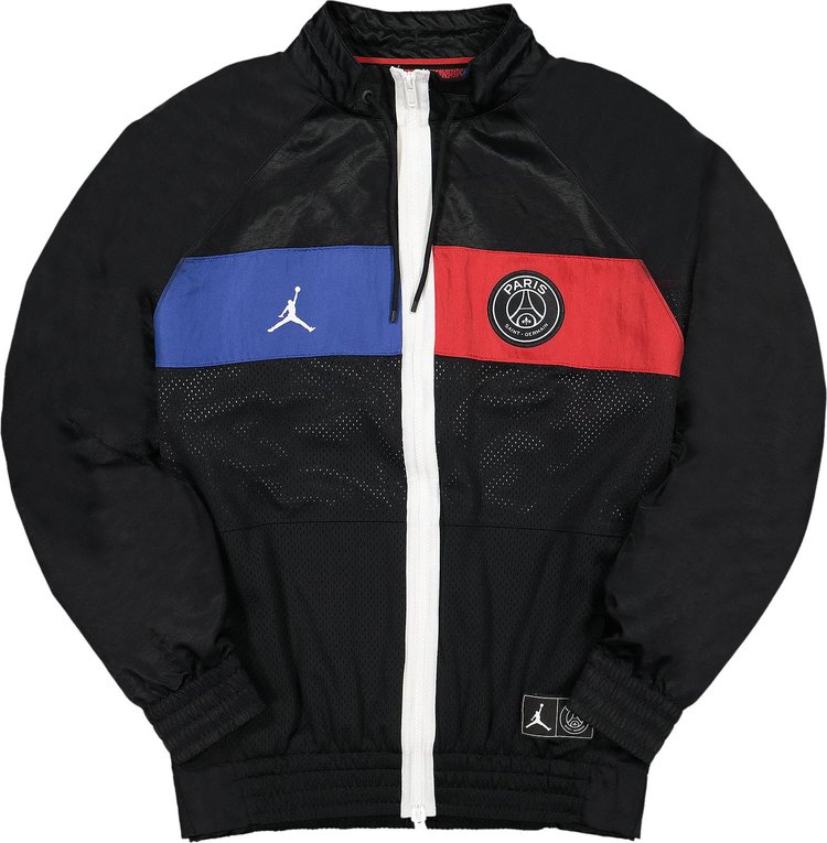 Pre-Owned Air Jordan x Paris Saint-Germain Suit Jacket 'Black/Game Royal/University Red'