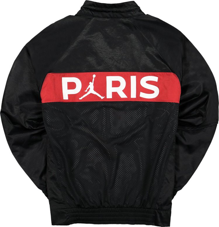 Pre Owned Air Jordan x Paris Saint Germain Suit Jacket BlackGame RoyalUniversity Red