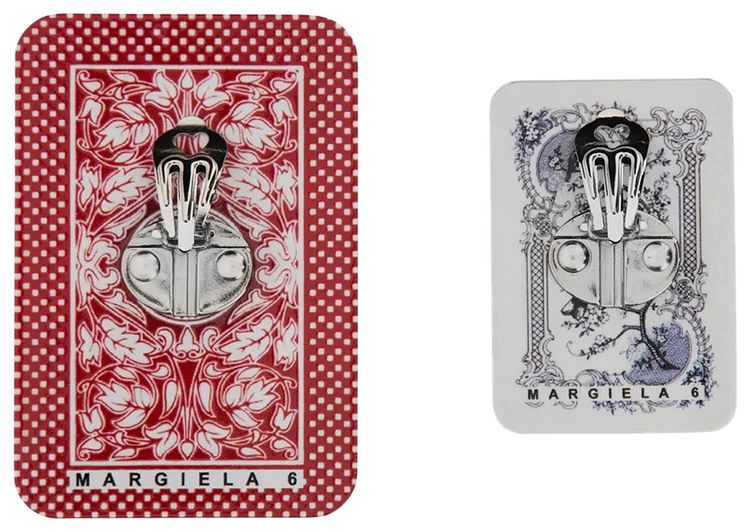 MM6 Maison Margiela Earings PalladioBlackWhiteRed