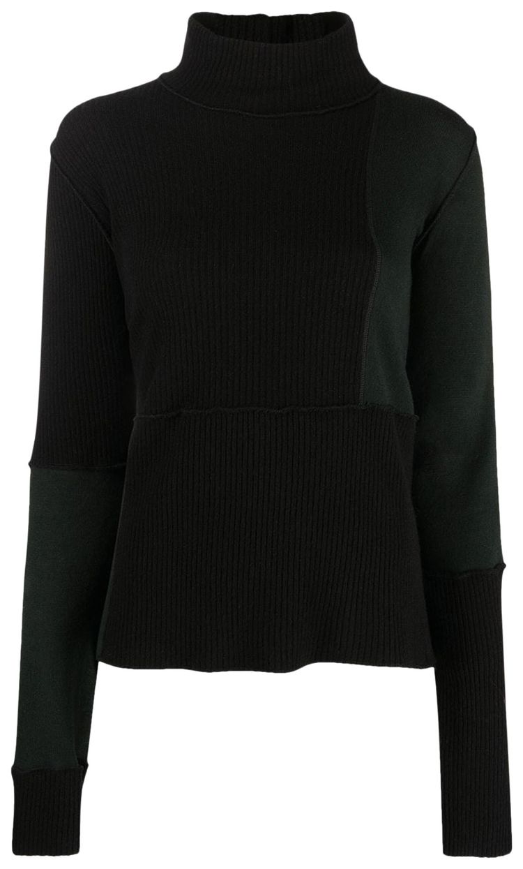 MM6 Maison Margiela Sweatshirt Petrol Green Overdyed