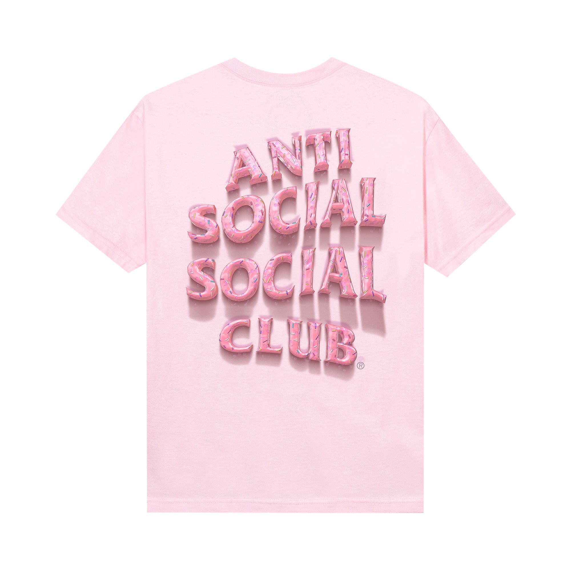 Buy Anti Social Social Club Sprinkling Tears Tee 'Pink