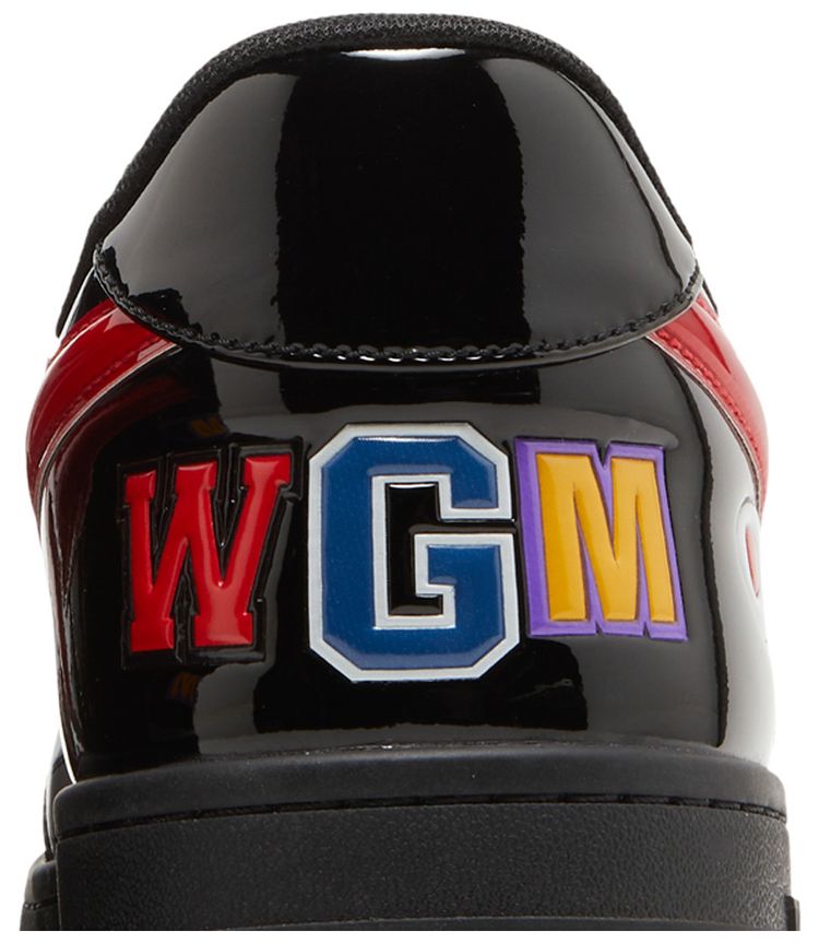 Bapesta Low M1 Shark Face   Black Red