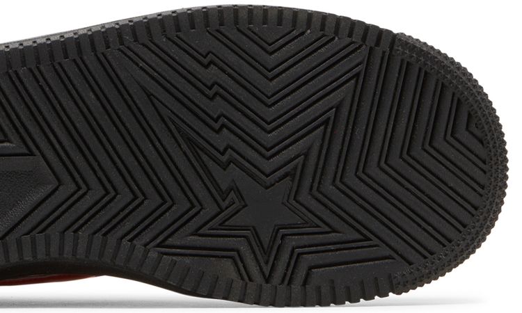 Bapesta Low M1 Shark Face   Black Red