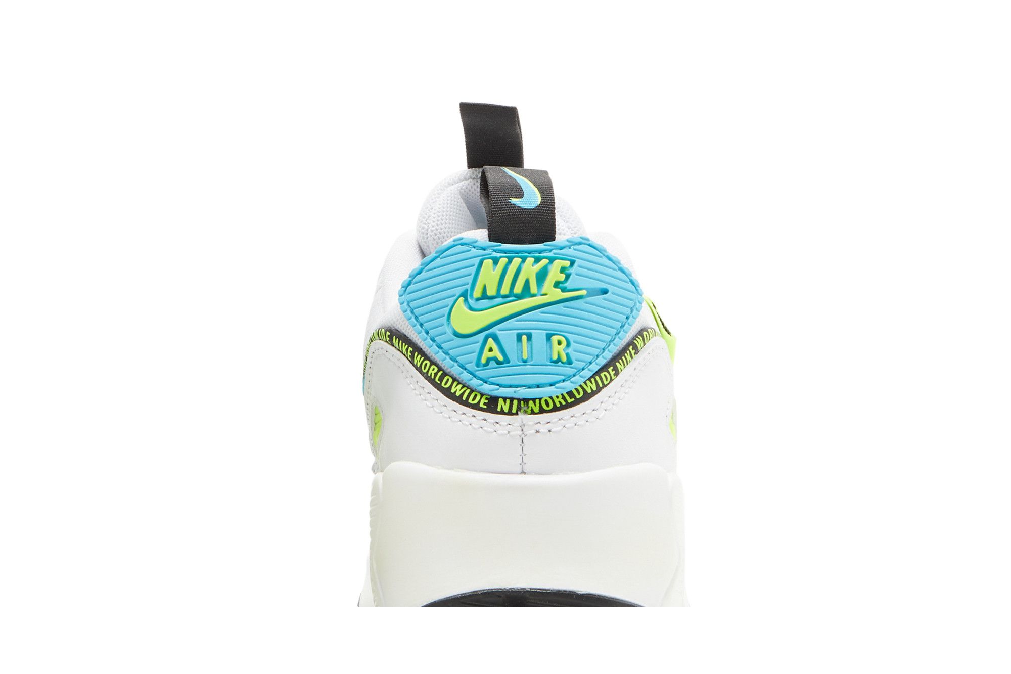air max 90 white blue fury volt black