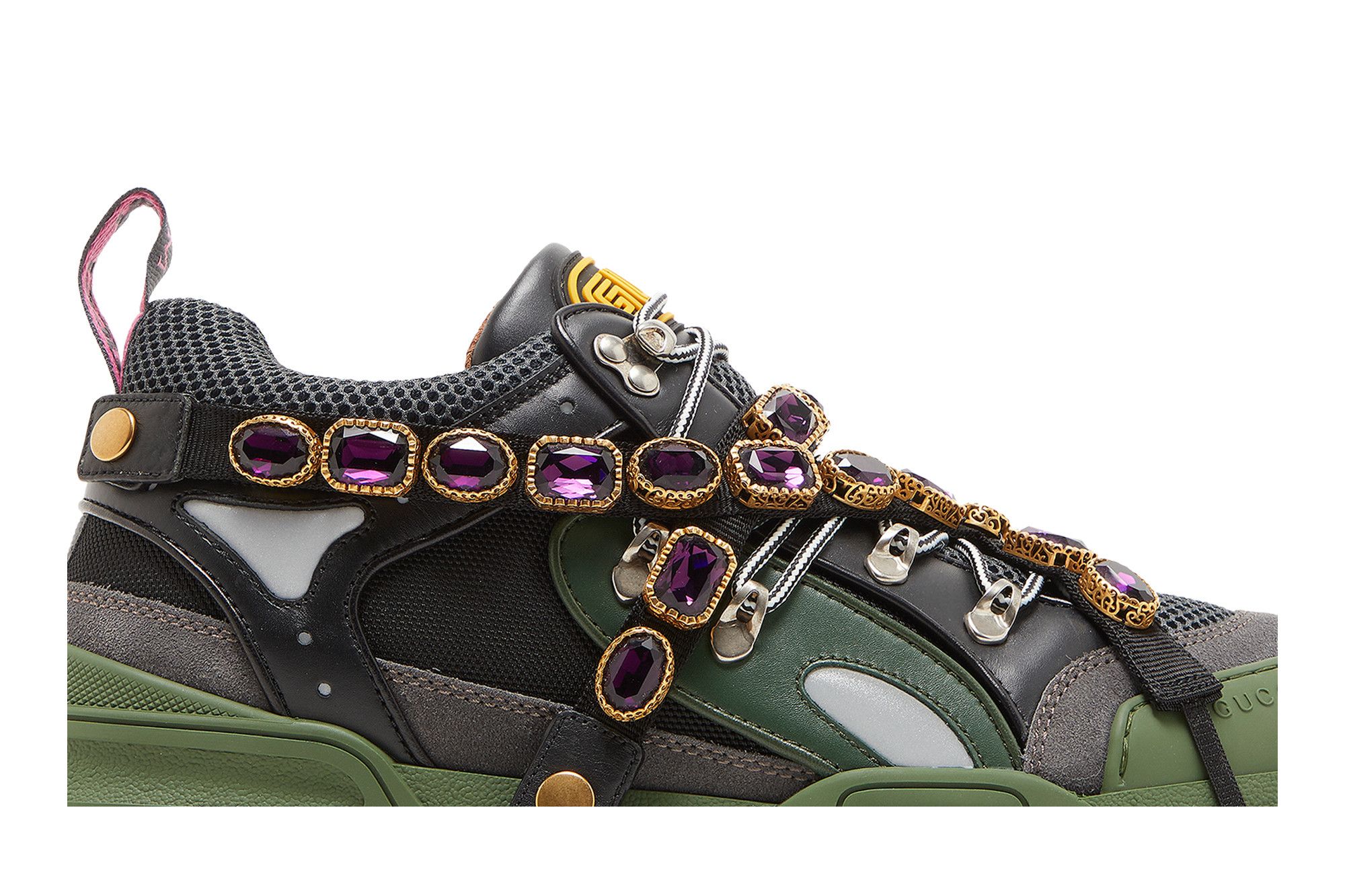 Buy Gucci Flashtrek Green Crystals 536532 GGZ301261 GOAT