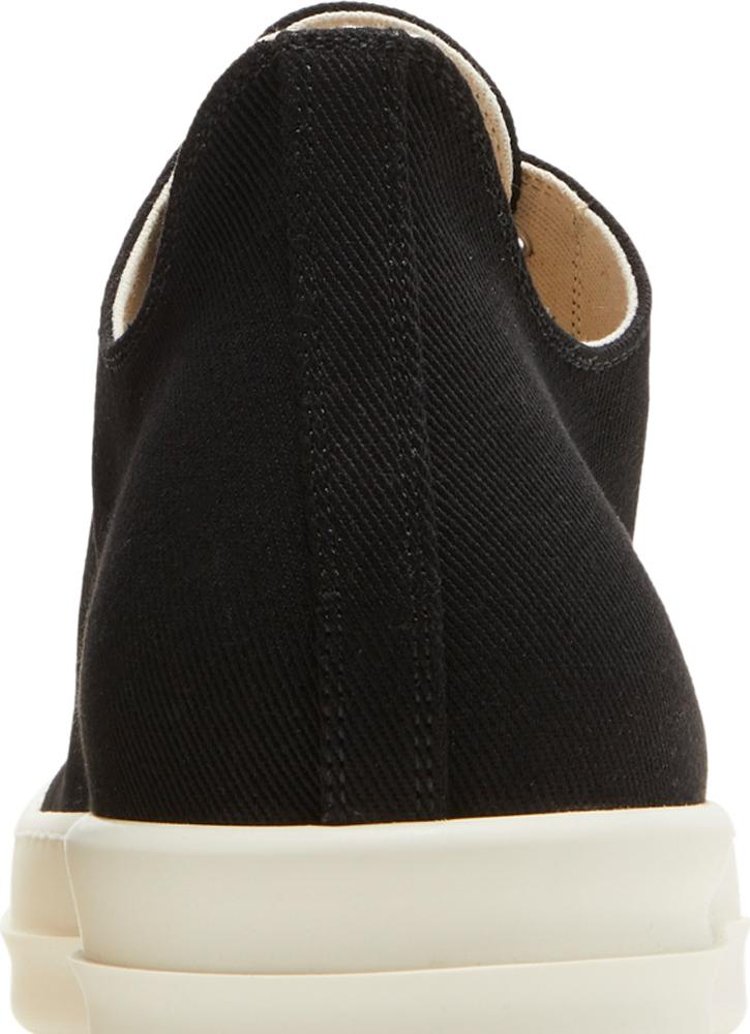 Rick Owens DRKSHDW Strobe Cotton Denim Low Black Milk