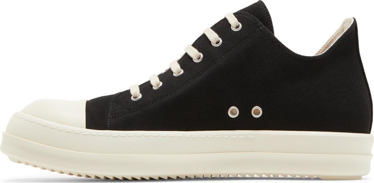 Rick Owens DRKSHDW Strobe Cotton Denim Low Black Milk