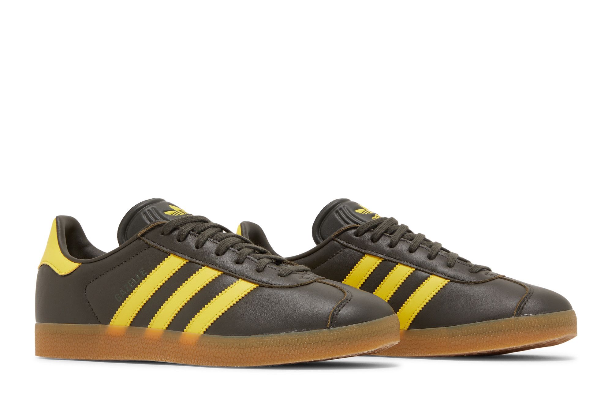 Size 10.0 Gazelle 'Shadow Olive Impact Yellow'