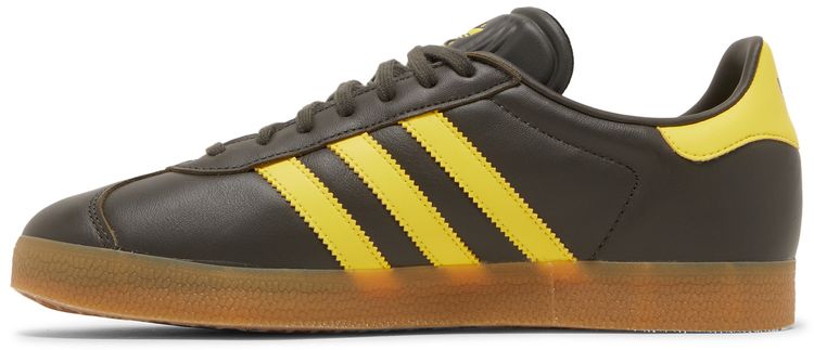 Adidas Gazelle Shadow Olive Impact Yellow