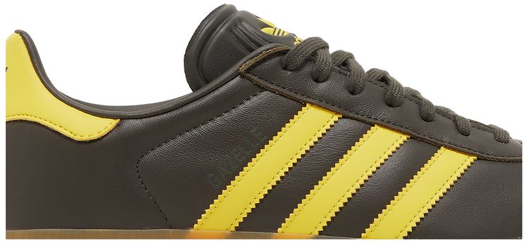 Adidas Gazelle Shadow Olive Impact Yellow