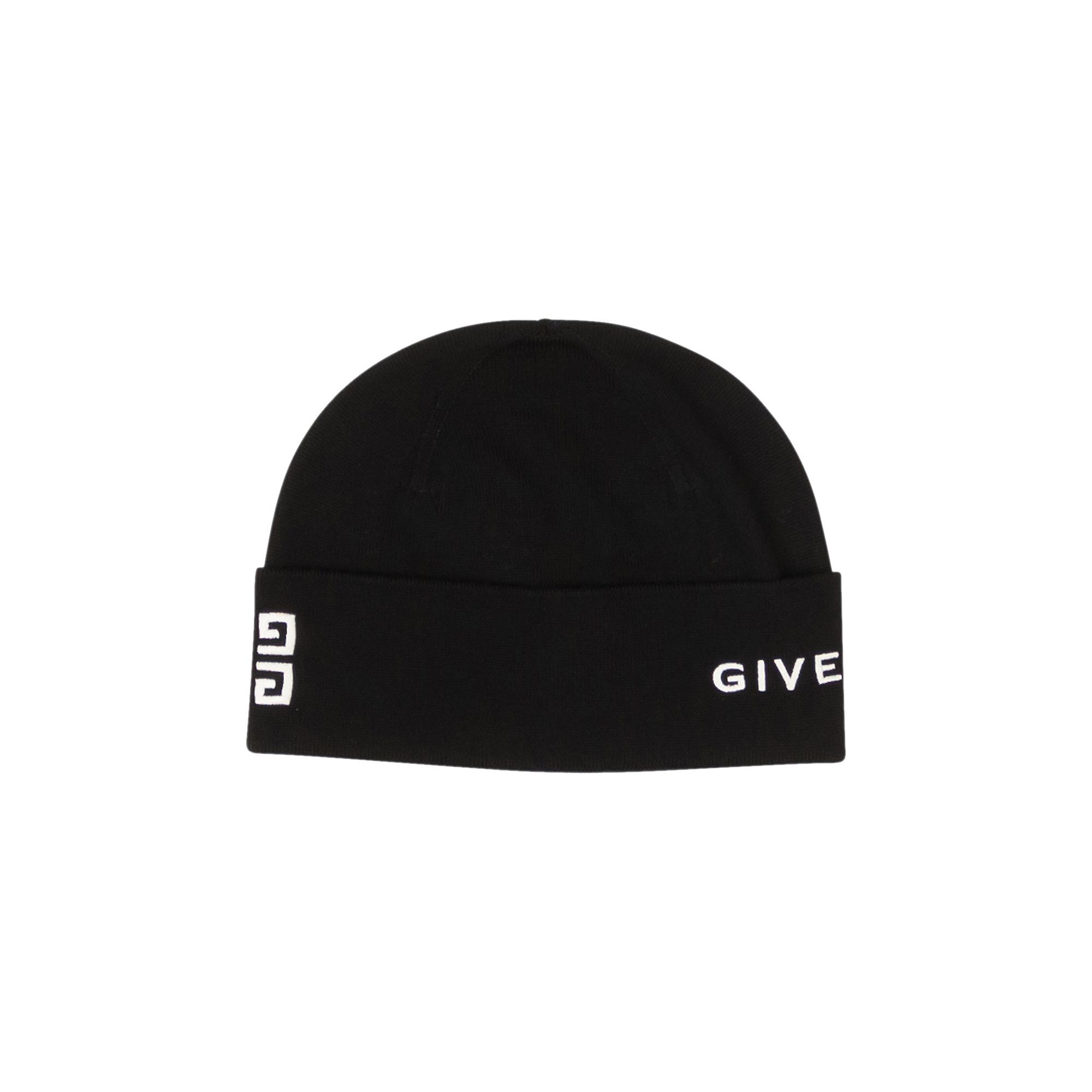 Buy Givenchy 4G Wool Logo Beanie Hat 'Black' - 0067