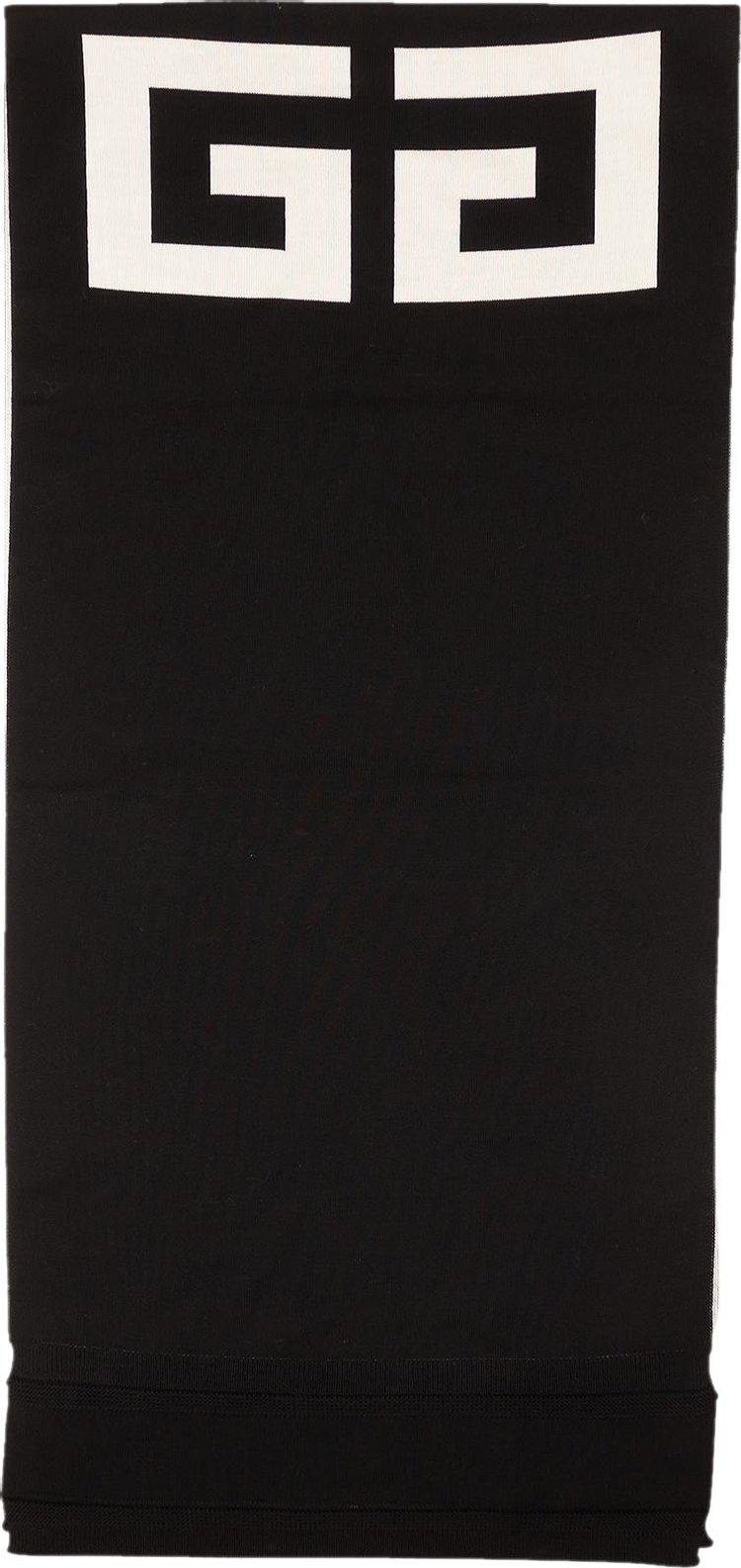 Givenchy Logo 4G Wool Scarf 'Black/White'