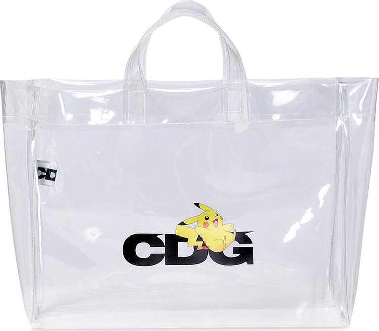 CDG x Pokémon Polyurethane Bag 'Clear'