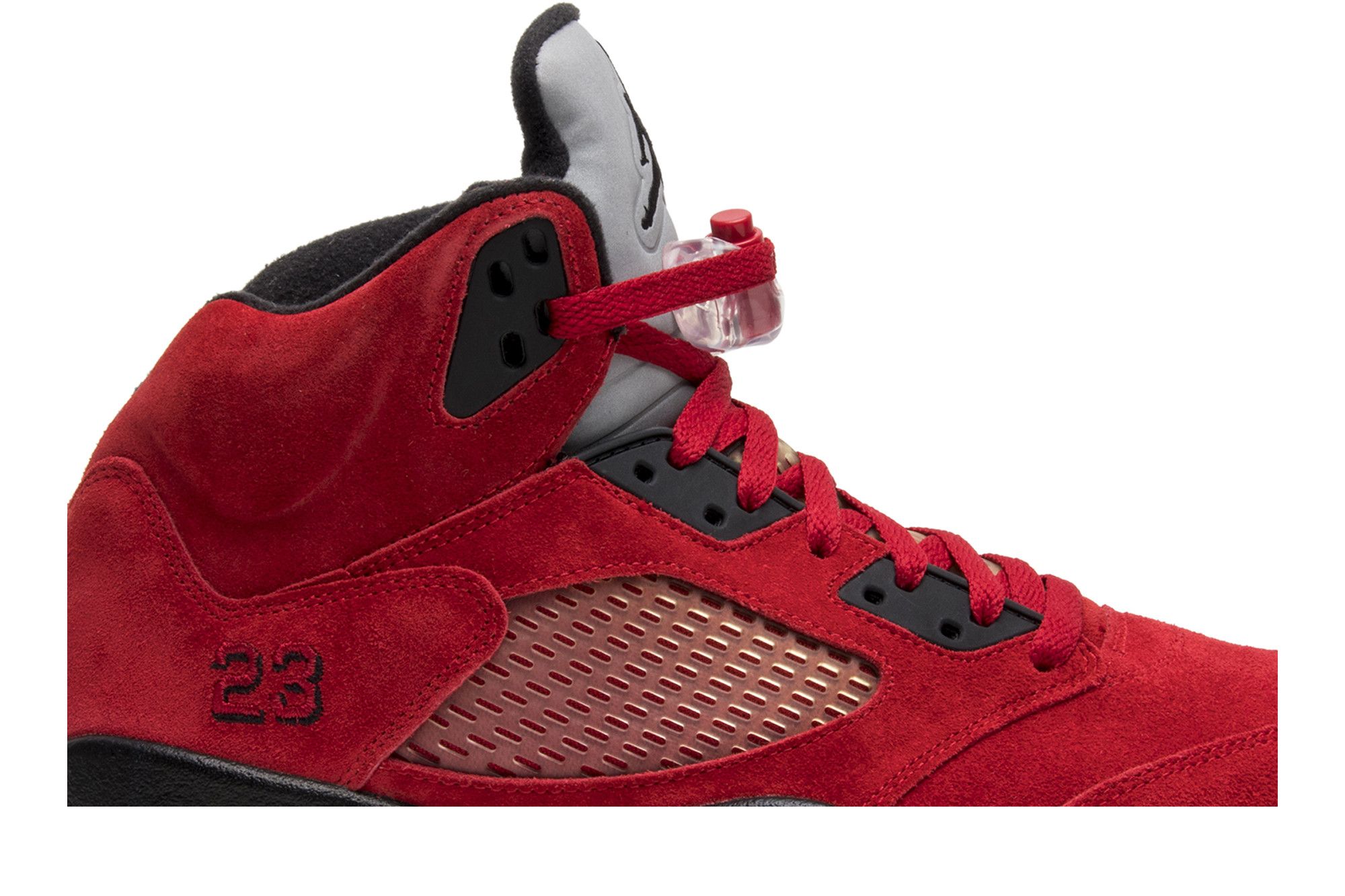 Red jordan fives hotsell
