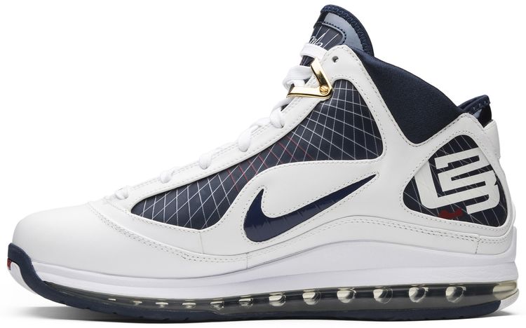 Air Max LeBron 7 White Midnight Navy