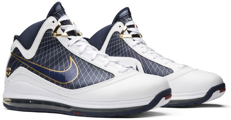 Air Max LeBron 7 White Midnight Navy