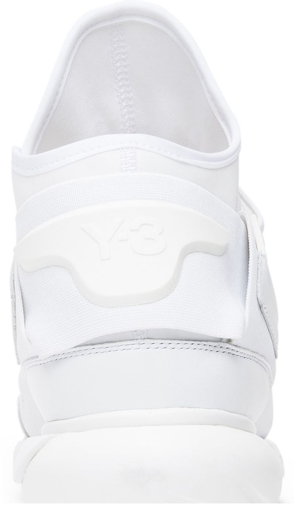 Adidas Y 3 Qasa High Triple White