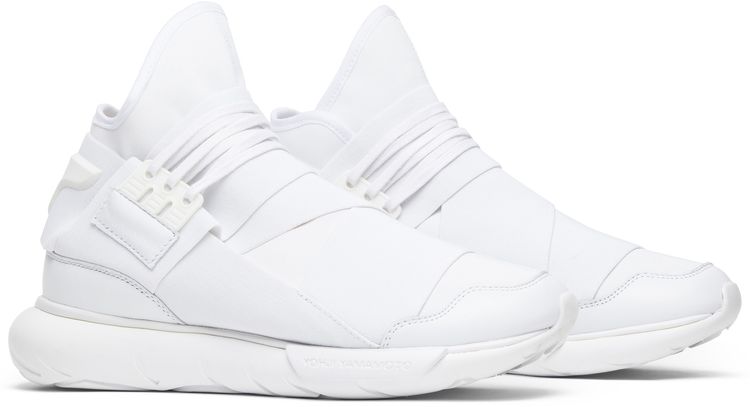 Adidas Y 3 Qasa High Triple White