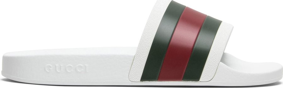 Buy Gucci Pursuit '72 Rubber Slide 'White' - 308234 GIB10 9079 | GOAT